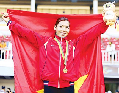 SEA Games : 3 médailles d’or pour l’athlétisme vietnamien - ảnh 1